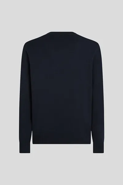 Sveter Karl Lagerfeld Kameo Logo Crewneck Navy