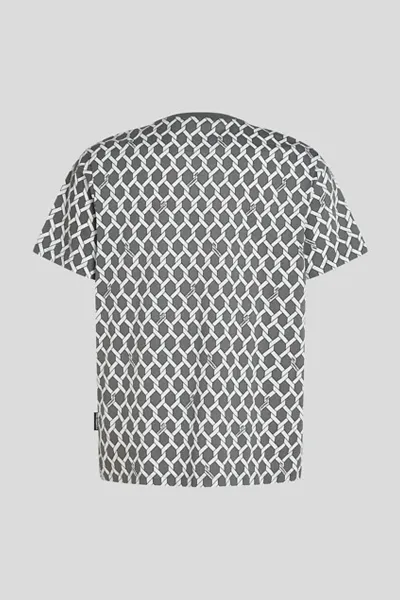 Tričko Karl Lagerfeld Geometric Aop T-Shirt Sedona Sage