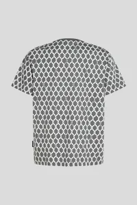 Tričko Karl Lagerfeld Geometric Aop T-Shirt Sedona Sage
