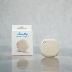 Shelly BLU Button Tough1 - batériový ovládač scén (Bluetooth), Slonovina Button-T1-IVORY-1624