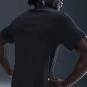 Pánske tréningové tričko s krátkym rukávom NIKE M NK DF TEE HBR BLACK WHITE