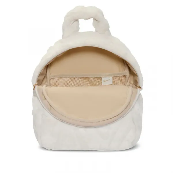 Dámsky batoh NIKE Futura Faux Fur Mini phantom sand drift phantom