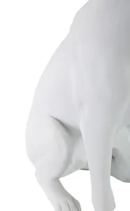 Mauro Ferretti Dekorativní soška Dog 33 cm bílá