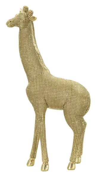 Mauro Ferretti Dekoratívna soška Giraffe zlatá