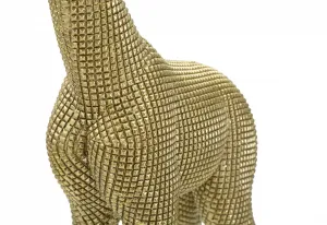 Mauro Ferretti Dekoratívna soška Giraffe zlatá