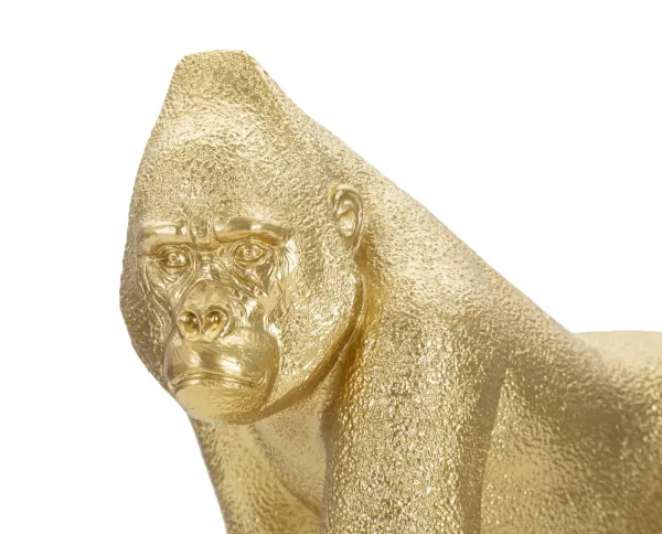 Mauro Ferretti Dekoratívna soška Gorilla Front zlatá