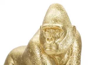 Mauro Ferretti Dekorativní soška Gorilla Side zlatá