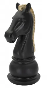 Mauro Ferretti Dekoratívna soška Horse 19 cm čierna