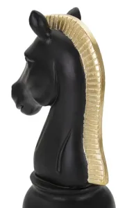 Mauro Ferretti Dekoratívna soška Horse 19 cm čierna