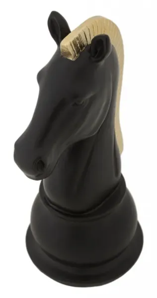 Mauro Ferretti Dekoratívna soška Horse 19 cm čierna