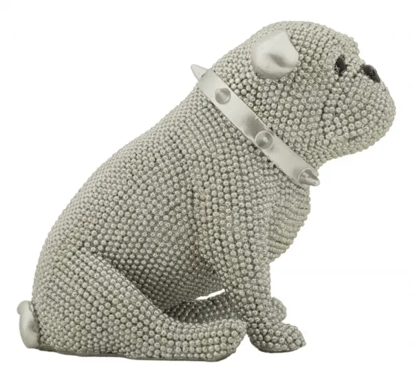 Mauro Ferretti Dekoratívna soška Sparky 14 cm strieborná