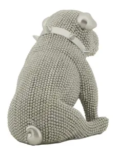 Mauro Ferretti Dekoratívna soška Sparky 14 cm strieborná