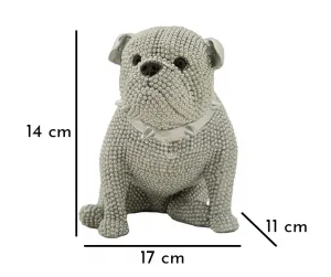 Mauro Ferretti Dekoratívna soška Sparky 14 cm strieborná