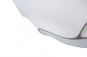 Mauro Ferretti Dizajnový kvetináč Gaspeau Lines 44 cm biely