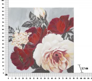Mauro Ferretti Obraz Flower Square 90x90 cm viacfarebný