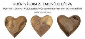 Mauro Ferretti Dřevěná dekorace Haki hnědá