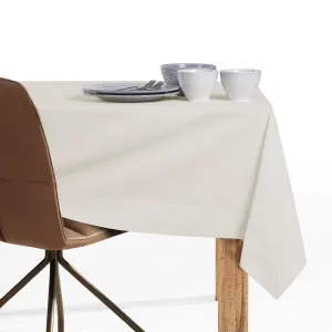 DecoKing Obrus Pure Plain 160x200 cm krémový, veľkosť 160x200