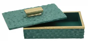 Mauro Ferretti Úložný box Grent 19 cm zelený