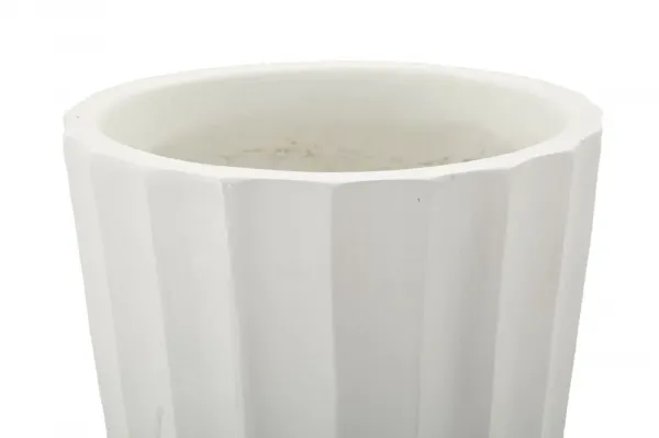 Mauro Ferretti Váza Glint 50 cm biela