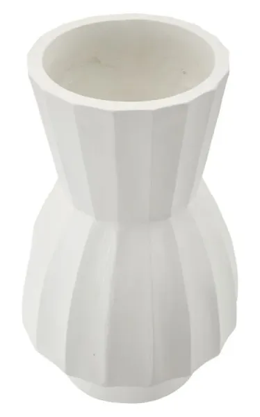 Mauro Ferretti Váza Glint Pot 41 cm biela