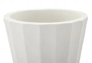 Mauro Ferretti Váza Glint Pot 41 cm biela