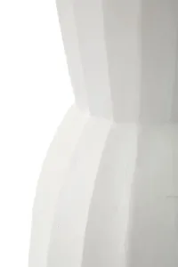 Mauro Ferretti Váza Glint Pot 41 cm biela