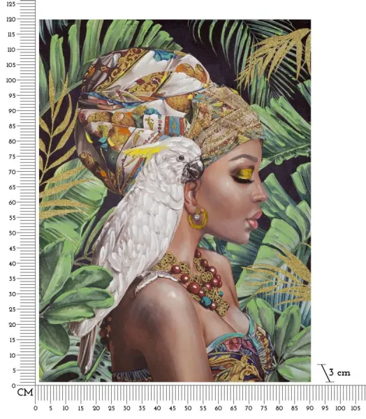 Mauro Ferretti Obraz Kloe Vertical 90x120 cm viacfarebný