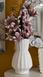 Mauro Ferretti Váza Glint Pot 41 cm biela