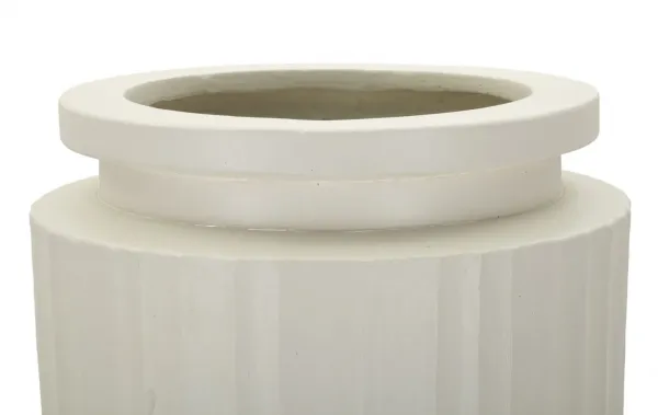Mauro Ferretti Váza High Pot 80 cm krémová