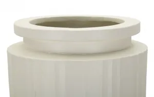 Mauro Ferretti Váza High Pot 80 cm krémová