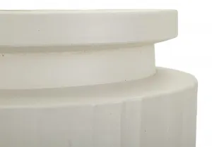 Mauro Ferretti Váza High Pot 80 cm krémová