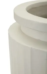 Mauro Ferretti Váza High Pot 80 cm krémová