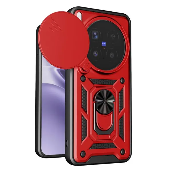 RING CAMERA Kryt s držiakom pre Vivo X300 Pro červený