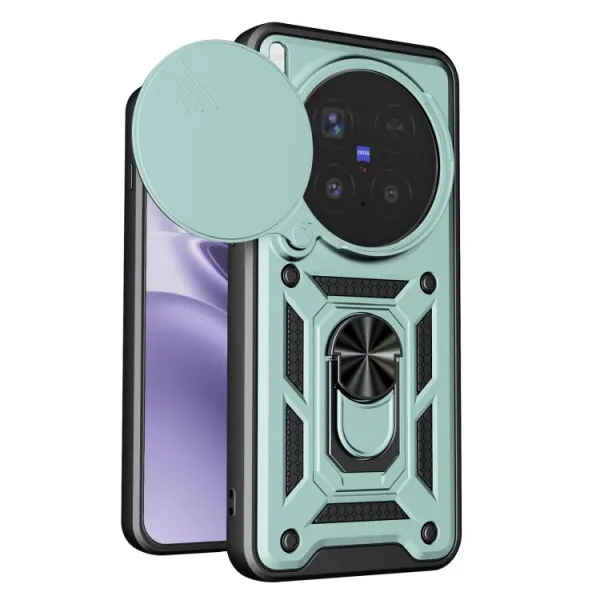 RING CAMERA Kryt s držiakom pre Vivo X300 Pro zelený