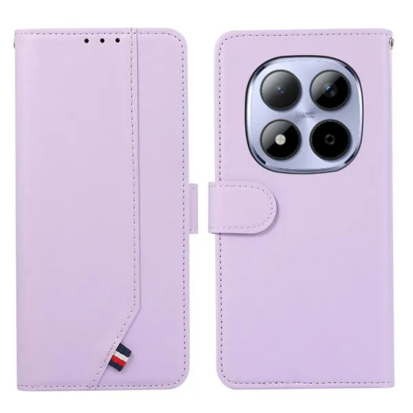 ABEEL DELICATE Peňaženkový obal Xiaomi Redmi Note 15 Pro 5G fialový