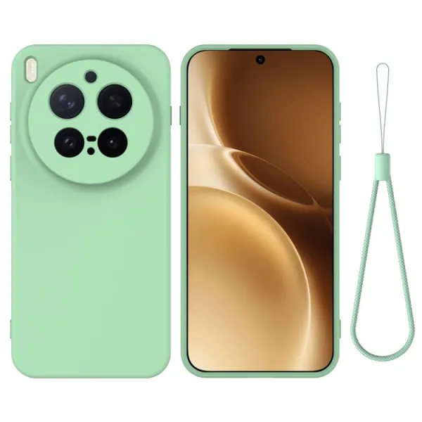 RUBBER Ochranný kryt pre Vivo X300 Pro zelený