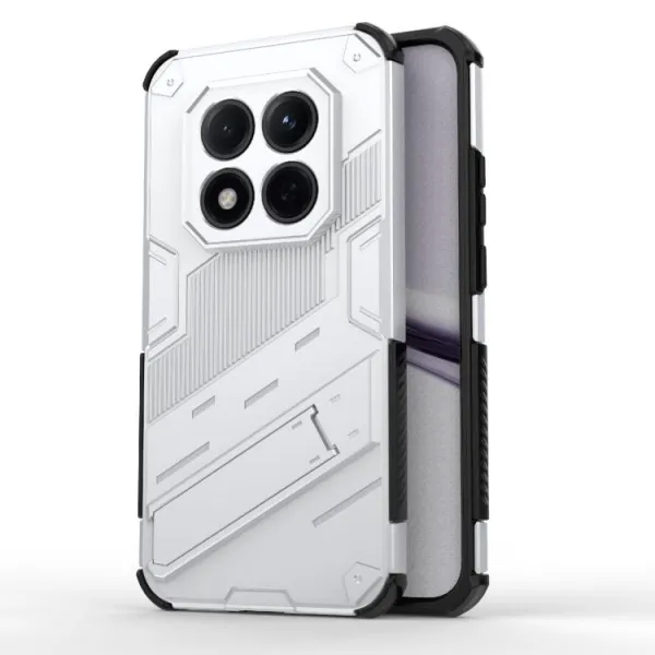 BIB Ochranný obal so stojanom pre Xiaomi Redmi Note 15 Pro 5G biely