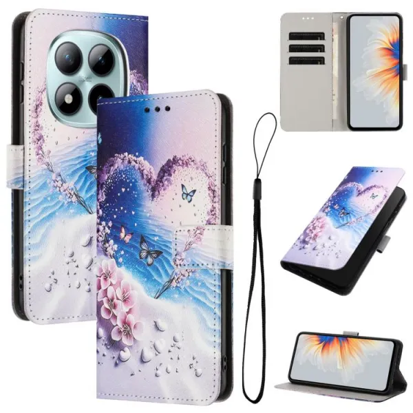 ART Peňaženkový obal pre Xiaomi Redmi Note 15 Pro LOVE BUTTERFLY