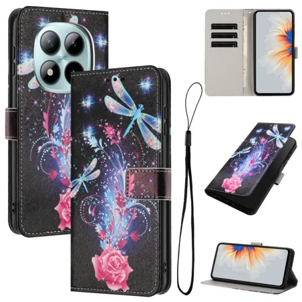 ART Peňaženkový obal pre Xiaomi Redmi Note 15 Pro DRAGONFLY