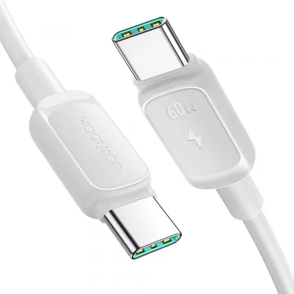 JOYROOM S-A14 Kábel USB-C / USB-C 60W 1.2m biely