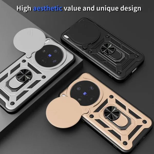 RING CAMERA Kryt s držiakom pre Vivo X300 modrý