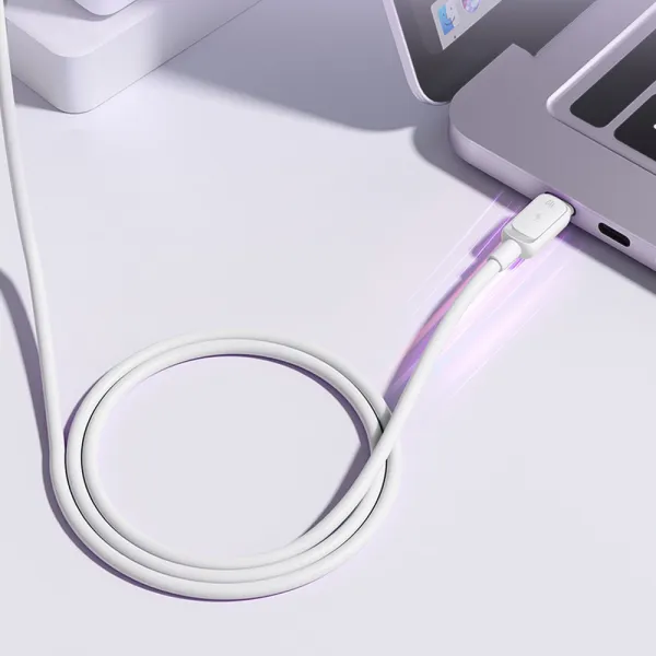 JOYROOM S-A14 Kábel USB-C / USB-C 60W 1.2m biely