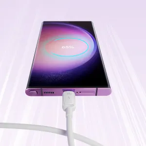 JOYROOM S-A14 Kábel USB-C / USB-C 60W 1.2m biely