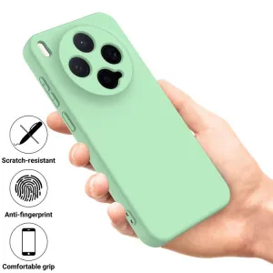 RUBBER Ochranný obal pre Vivo X300 zelený