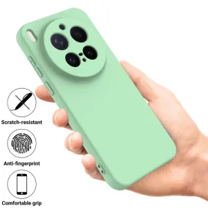 RUBBER Ochranný kryt pre Vivo X300 Pro zelený