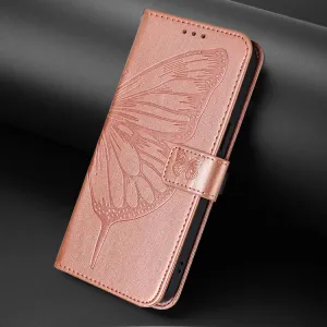 ART BUTTERFLY Peňaženkový obal pre Xiaomi Redmi Note 15 Pro 5G ružový