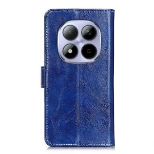 RETRO Peňaženkový obal Xiaomi Redmi Note 15 Pro modrý