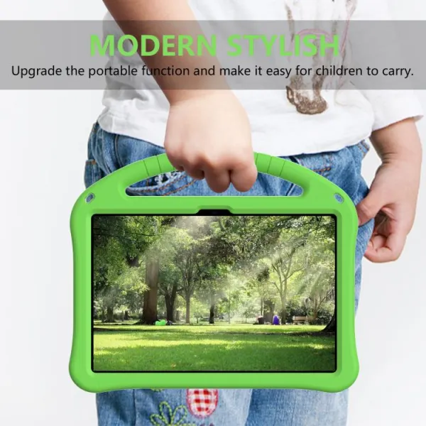 KIDDO Detský obal pre Doogee Tab E3 zelený
