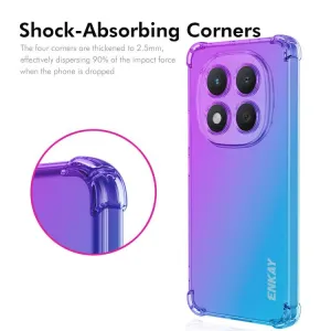 ENKAY GRADIENT Ochranný obal pre Xiaomi Redmi Note 15 Pro 5G BLUE-PINK