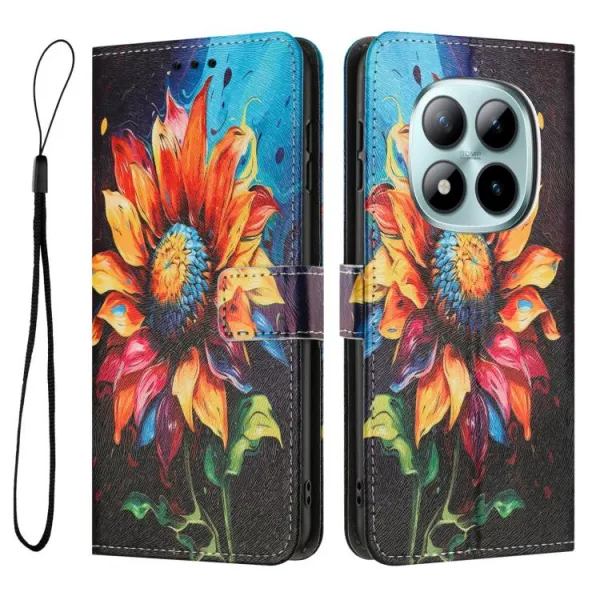 ART Peňaženkový obal pre Xiaomi Redmi Note 15 Pro SUNFLOWER